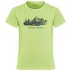 Jack Wolfskin HIKING GRAPHIC T KIDS Funktionsshirt Kinder - PRINT cool matcha