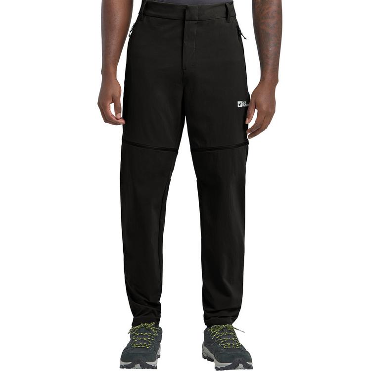 Jack Wolfskin Jack Wolfskin HIKEOUT ZIP AWAY PANTS M Funktionshose Herren - black - 0 | SportScheck