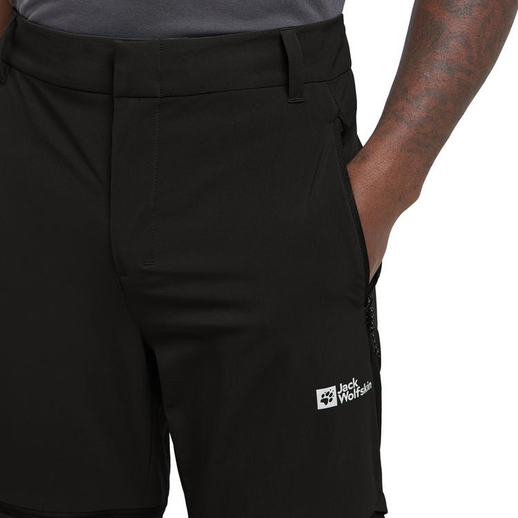 Jack Wolfskin Jack Wolfskin HIKEOUT ZIP AWAY PANTS M Funktionshose Herren - black - 4 | SportScheck