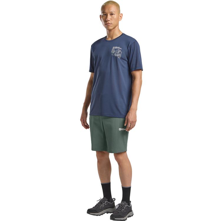 Jack Wolfskin Jack Wolfskin HIKEOUT SHORTS M Shorts Herren - slate green - 2 | SportScheck