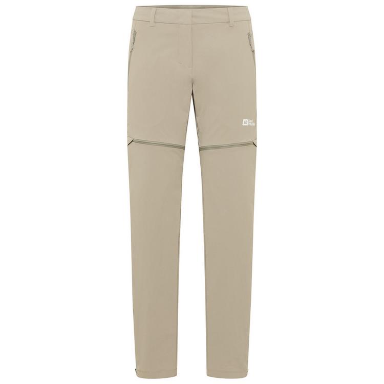 Jack Wolfskin Jack Wolfskin HIKEOUT ZIP AWAY PANTS W Funktionshose Damen - stone - 0 | SportScheck