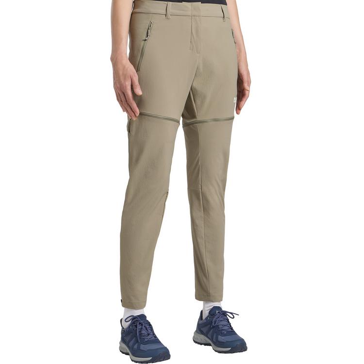 Jack Wolfskin Jack Wolfskin HIKEOUT ZIP AWAY PANTS W Funktionshose Damen - stone - 0 | SportScheck