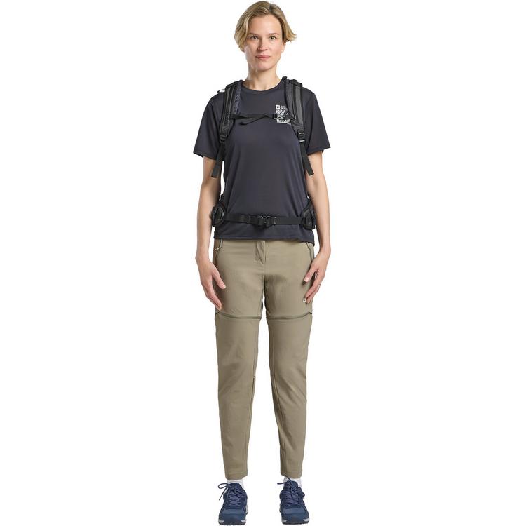 Jack Wolfskin Jack Wolfskin HIKEOUT ZIP AWAY PANTS W Funktionshose Damen - stone - 2 | SportScheck