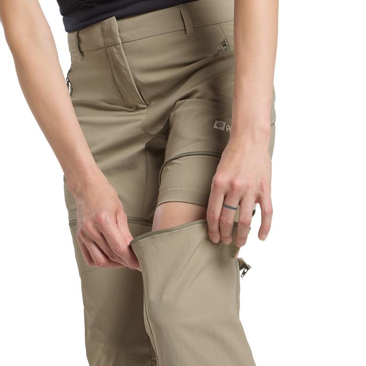 Jack Wolfskin Jack Wolfskin HIKEOUT ZIP AWAY PANTS W Funktionshose Damen - stone - 5 | SportScheck