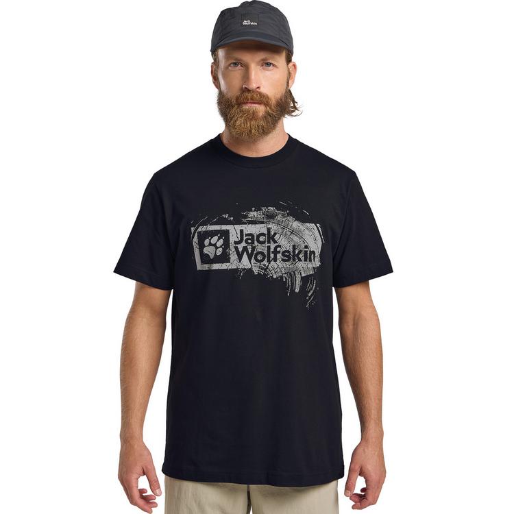 Jack Wolfskin Jack Wolfskin BRAND T M Funktionsshirt Herren - WOOD dark navy - 0 | SportScheck