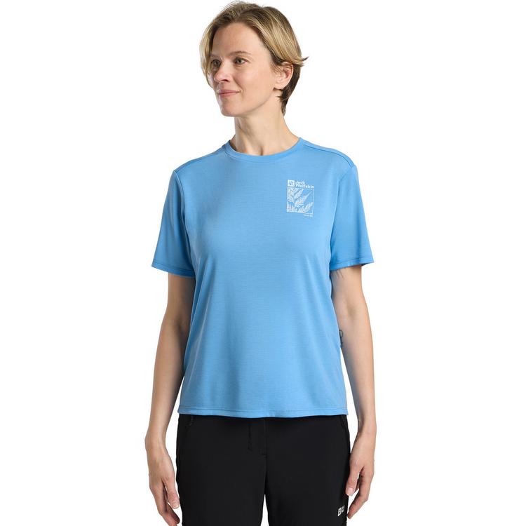 Jack Wolfskin Jack Wolfskin VONNAN GRAPHIC T W Funktionsshirt Damen - EXPLORE mid blue - 0 | SportScheck