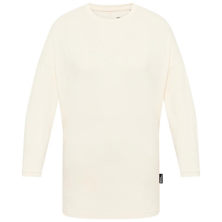 Jack Wolfskin Jack Wolfskin TRAVEL 3 4 T W Funktionsshirt Damen - cotton white heather - 0 | SportScheck