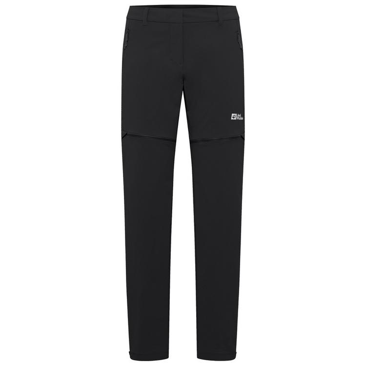 Jack Wolfskin Jack Wolfskin HIKEOUT ZIP AWAY PANTS W Funktionshose Damen - black - 0 | SportScheck