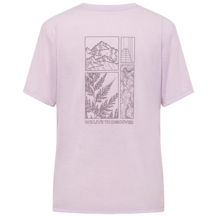 Jack Wolfskin Jack Wolfskin VONNAN GRAPHIC T W Funktionsshirt Damen - EXPLORE pale lavender - 0 | SportScheck