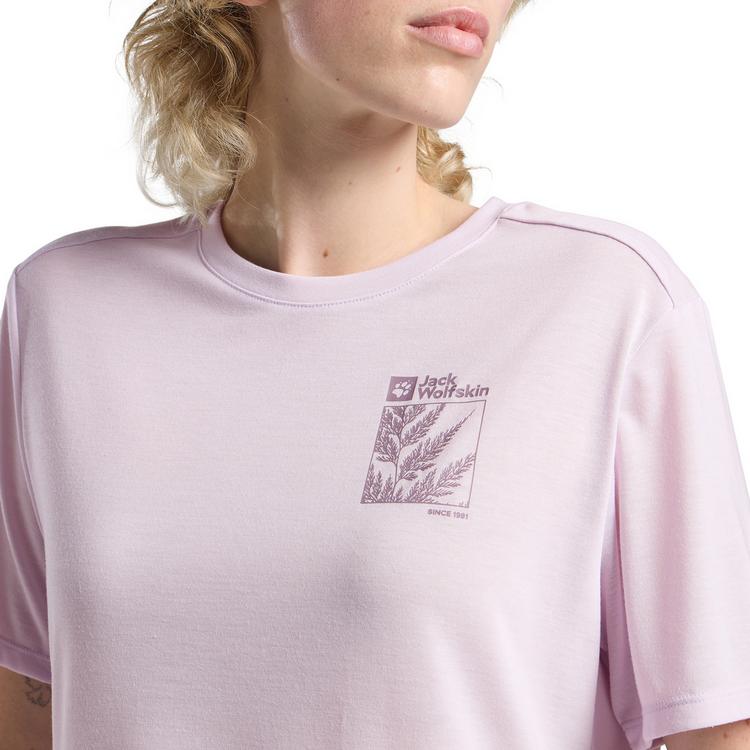 Jack Wolfskin Jack Wolfskin VONNAN GRAPHIC T W Funktionsshirt Damen - EXPLORE pale lavender - 2 | SportScheck
