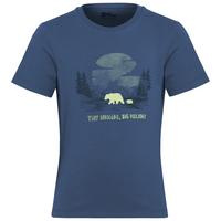 Jack Wolfskin GRAPHIC COTTON T KIDS Funktionsshirt Kinder - PRINT evening sky