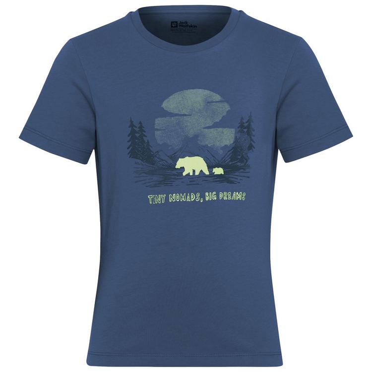 Jack Wolfskin Jack Wolfskin GRAPHIC COTTON T KIDS Funktionsshirt Kinder - PRINT evening sky - 0 | SportScheck