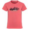 Jack Wolfskin HIKING GRAPHIC T KIDS Funktionsshirt Kinder - PRINT sunset coral