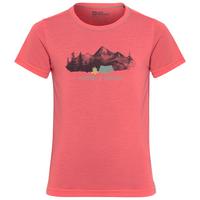 Jack Wolfskin HIKING GRAPHIC T KIDS Funktionsshirt Kinder - PRINT sunset coral