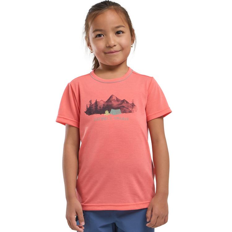 Jack Wolfskin Jack Wolfskin HIKING GRAPHIC T KIDS Funktionsshirt Kinder - PRINT sunset coral - 0 | SportScheck