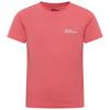 Jack Wolfskin ESSENTIAL COTTON T K Funktionsshirt Kinder - sunset coral