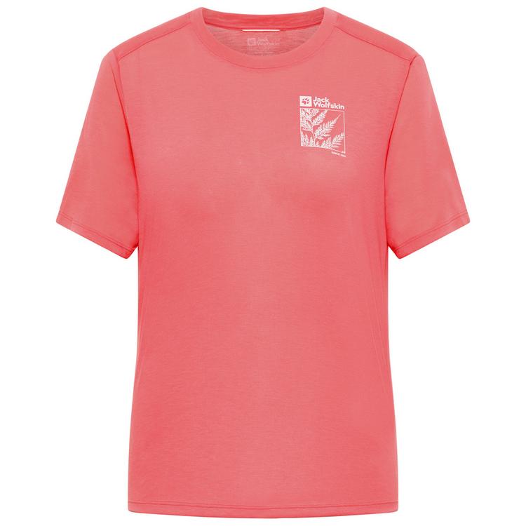 Jack Wolfskin Jack Wolfskin VONNAN GRAPHIC T W Funktionsshirt Damen - EXPLORE sunset coral - 0 | SportScheck
