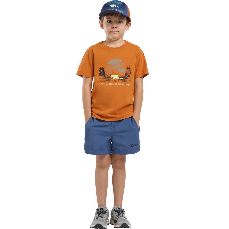 Jack Wolfskin Jack Wolfskin GRAPHIC COTTON T KIDS Funktionsshirt Kinder - PRINT soft amber - 5 | SportScheck