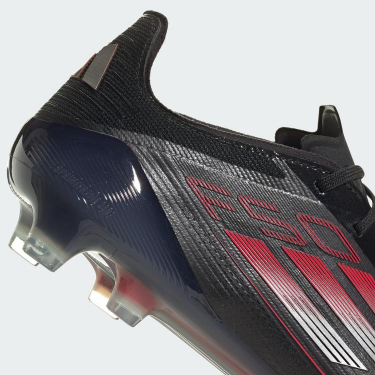 adidas adidas F50 Elite FG Fu&szlig;ballschuh Fu&szlig;ballschuhe Herren - Core Black / Iron Metallic / Lucid Red - 5 | SportScheck