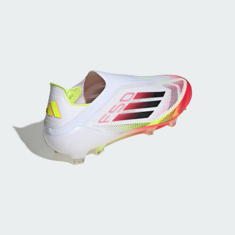adidas adidas F50 Elite Laceless FG Fu&szlig;ballschuh Fu&szlig;ballschuhe Herren - Cloud White / Core Black / Solar Yellow - 3 | SportScheck