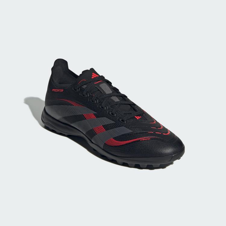 adidas adidas Predator League TF Fu&szlig;ballschuh Fu&szlig;ballschuhe - Core Black / Grey Four / Lucid Red - 2 | SportScheck