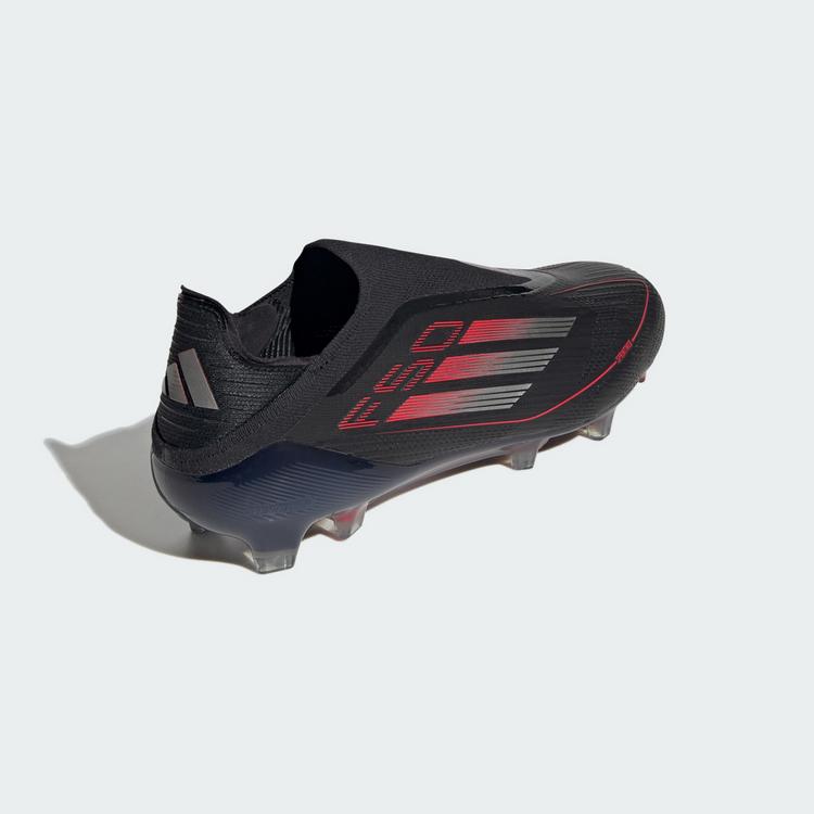 adidas adidas F50 Elite Laceless FG Fu&szlig;ballschuh Fu&szlig;ballschuhe Herren - Core Black / Iron Metallic / Lucid Red - 3 | SportScheck