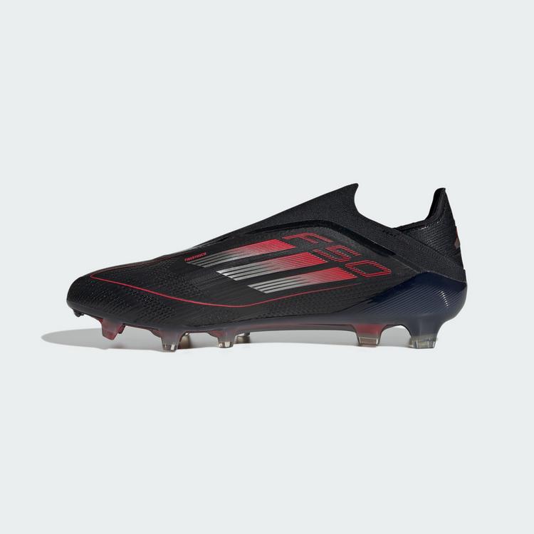 adidas adidas F50 Elite Laceless FG Fu&szlig;ballschuh Fu&szlig;ballschuhe Herren - Core Black / Iron Metallic / Lucid Red - 4 | SportScheck