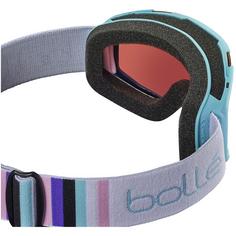 Rückansicht von Boll&eacute; Rocket Skibrille blue & white matte rosy bronze cat 3