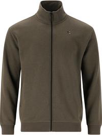 Cruz Pitt Sweatjacke Herren - 1071M Black Ink Melange