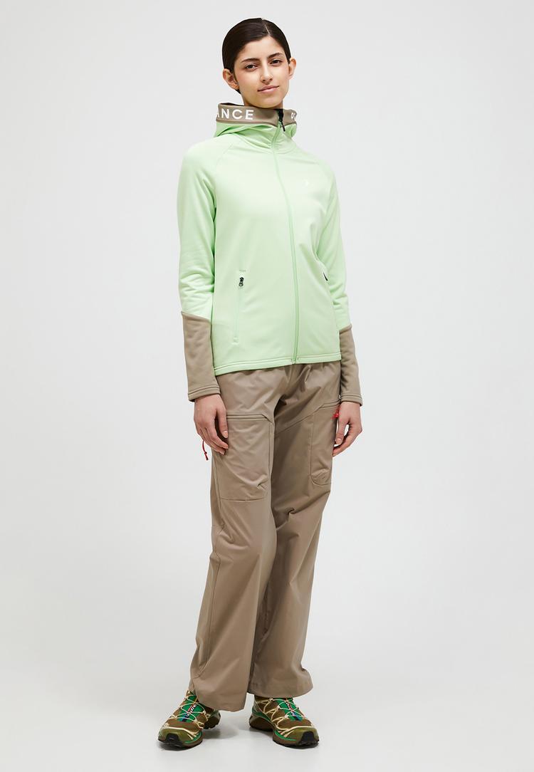 Peak Performance Peak Performance W Rider Zip Hood Fleecejacke Damen - pastellgruen - 0 | SportScheck