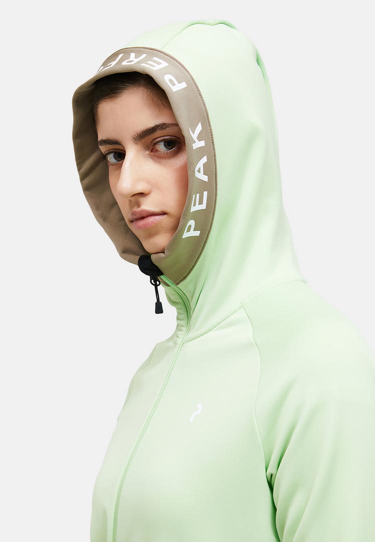 Peak Performance Peak Performance W Rider Zip Hood Fleecejacke Damen - pastellgruen - 2 | SportScheck