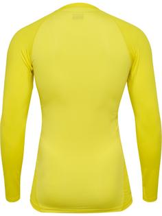 Rückansicht von hummel T-Shirt Herren BLAZING YELLOW