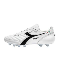 Diadora Brasil Italy OG LT+ MDPU FG   FC0351 Fußballschuhe schwarzweiss