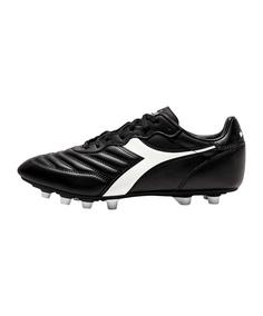 Diadora Brasil OG LT MDPU FG   FC0641 Fußballschuhe schwarzweiss