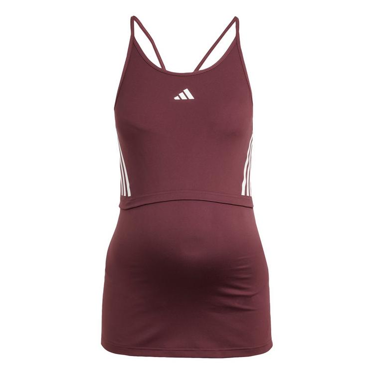 adidas adidas Maternity Tanktop Funktionstank Damen - Aurora Ruby / Brown - 0 | SportScheck