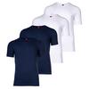 S.OLIVER T-Shirt T-Shirt Herren - Wei&szlig;/Marine