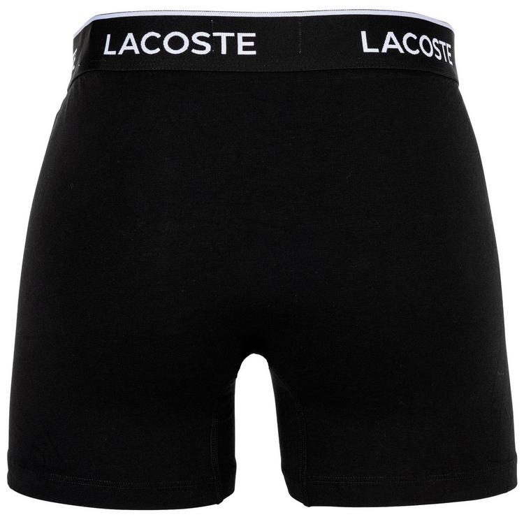 Lacoste Lacoste Boxershort Unterhose Herren - Schwarz/Wei&szlig;/Grau - 2 | SportScheck