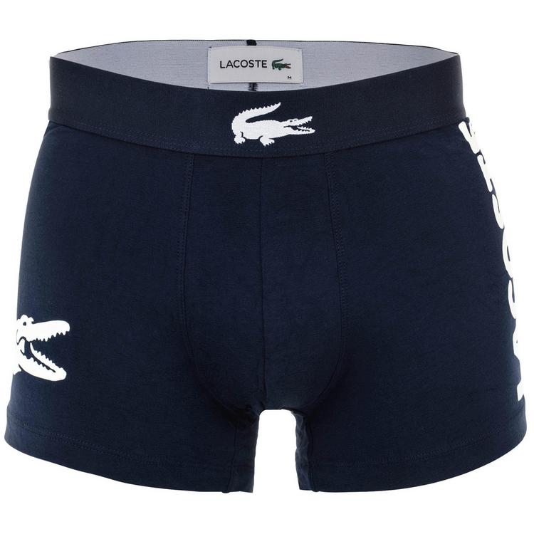 Lacoste Lacoste Boxershort Unterhose Herren - Dunkelblau/Grau/Gr&uuml;n/Wei&szlig; - 8 | SportScheck