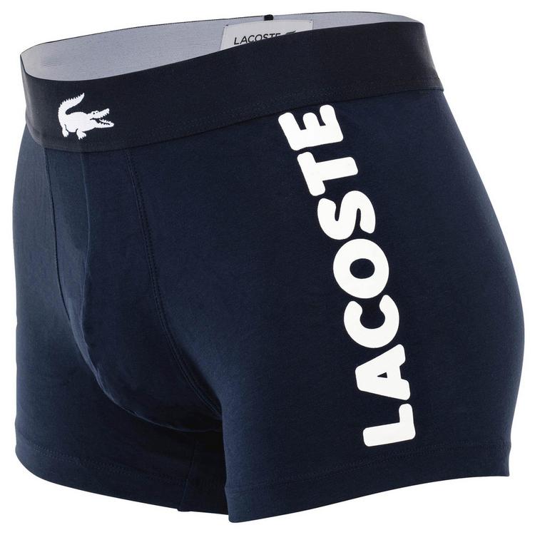 Lacoste Lacoste Boxershort Unterhose Herren - Dunkelblau/Grau/Gr&uuml;n/Wei&szlig; - 1 | SportScheck