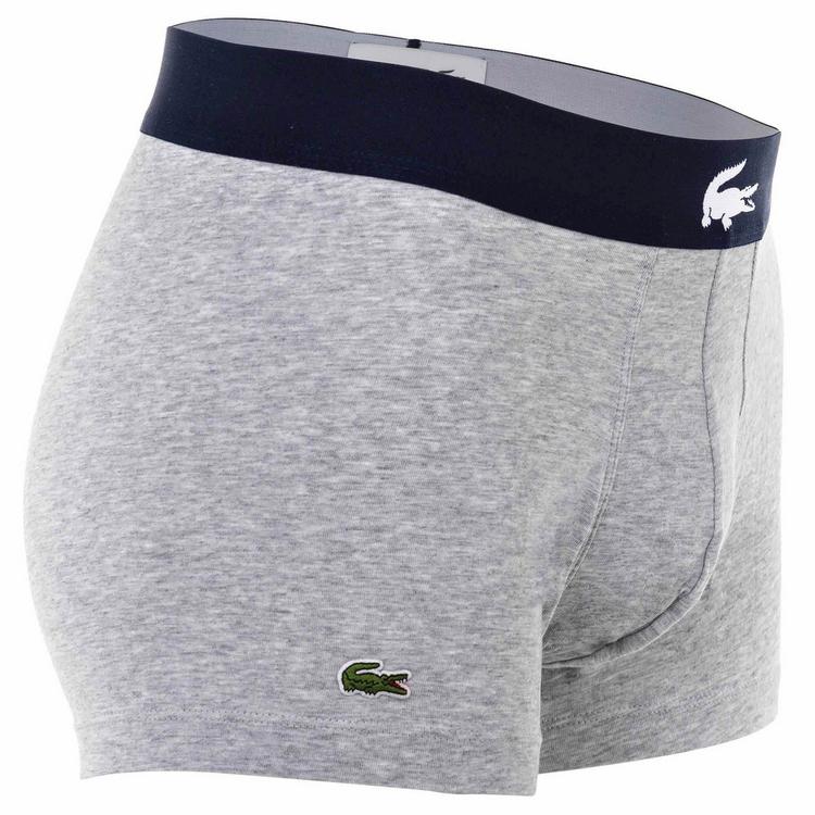 Lacoste Lacoste Boxershort Unterhose Herren - Dunkelblau/Grau/Gr&uuml;n/Wei&szlig; - 4 | SportScheck