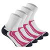 Rohner Socken Socken - Wei&szlig;/Pink