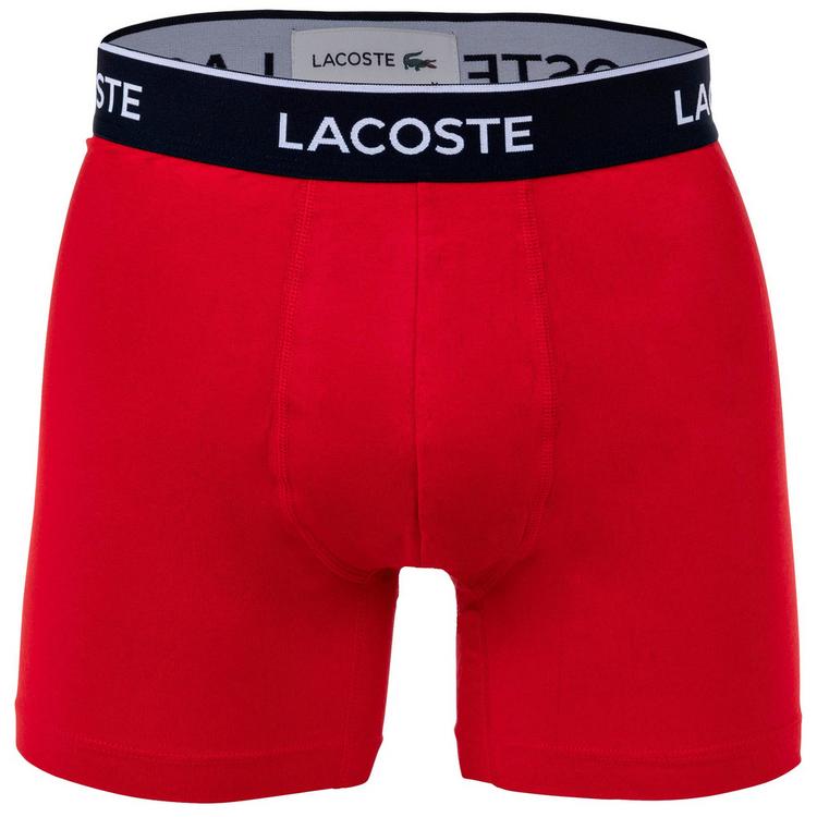Lacoste Lacoste Boxershort Unterhose Herren - Dunkelblau/Rot - 5 | SportScheck