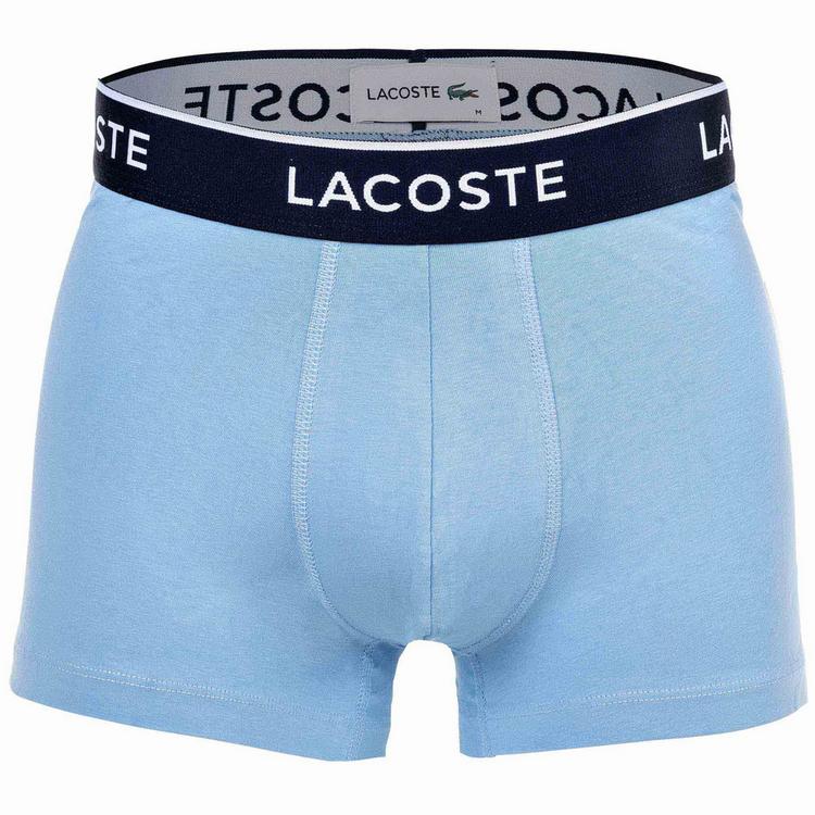 Lacoste Lacoste Boxershort Unterhose Herren - Blau/Grau - 0 | SportScheck