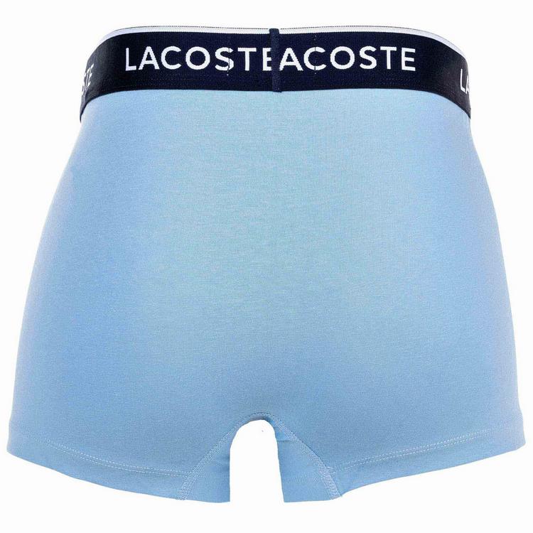 Lacoste Lacoste Boxershort Unterhose Herren - Blau/Grau - 1 | SportScheck