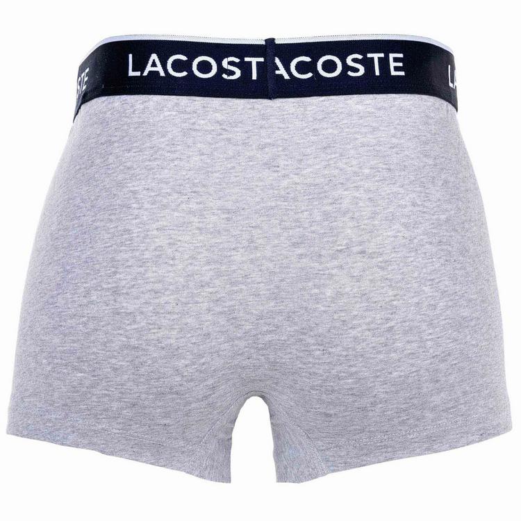 Lacoste Lacoste Boxershort Unterhose Herren - Blau/Grau - 3 | SportScheck