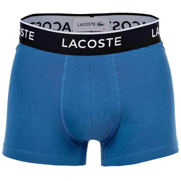 Lacoste Lacoste Boxershort Unterhose Herren - Blau/Grau - 4 | SportScheck