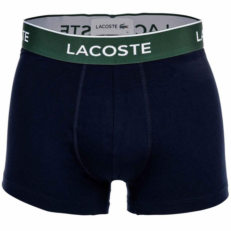 Lacoste Lacoste Boxershort Unterhose Herren - Dunkelblau/Gr&uuml;n/Rot - 2 | SportScheck