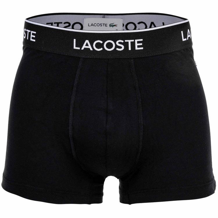 Lacoste Lacoste Boxershort Unterhose Herren - Schwarz/Grau/Wei&szlig; - 0 | SportScheck