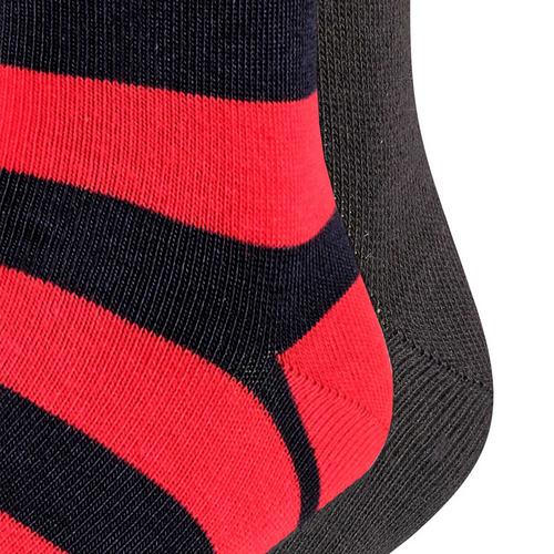 Rückansicht von Falke Socken Freizeitsocken Blau/Rot