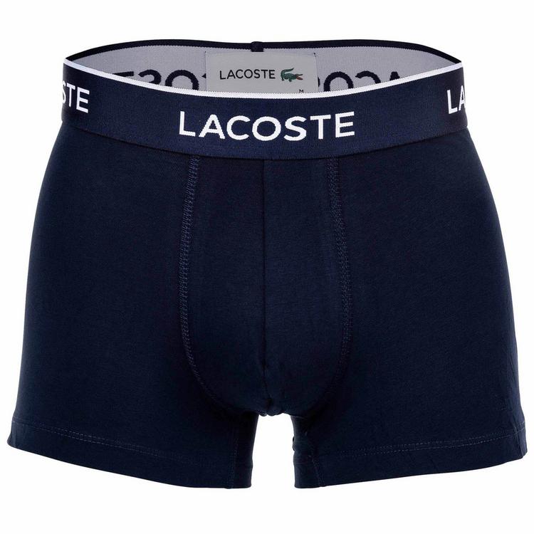 Lacoste Lacoste Boxershort Unterhose Herren - Blau/Rot - 1 | SportScheck
